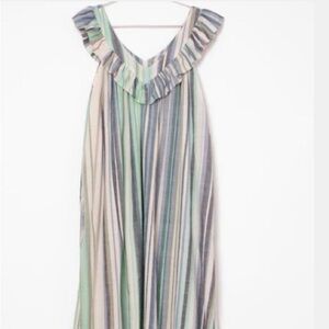 Matta Multicolor Striped Maxi Dress